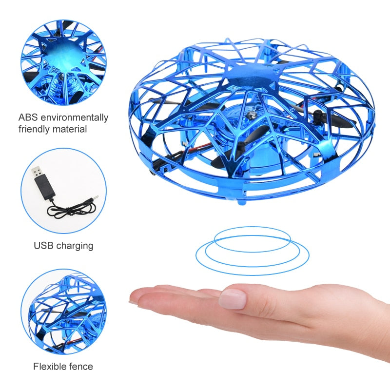 Mini Helicopter RC UFO Drone Aircraft Hand Mini Helicopter RC UFO Drone Aircraft Hand